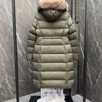 Cheap Moncler Down Feather Coat Long Sleeved For Women #1378733 Replica Wholesale [$205.00 USD] [ITEM#1378733] on Replica Moncler Down Feather Coat
