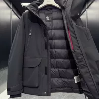 Cheap Moncler Down Feather Coat Long Sleeved For Men #1378773 Replica Wholesale [$330.58 USD] [ITEM#1378773] on Replica Moncler Down Feather Coat