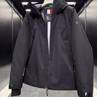 Cheap Moncler Down Feather Coat Long Sleeved For Men #1378777 Replica Wholesale [$330.58 USD] [ITEM#1378777] on Replica Moncler Down Feather Coat