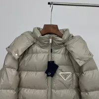 Cheap Prada Down Feather Coat Long Sleeved For Men #1378788 Replica Wholesale [$170.00 USD] [ITEM#1378788] on Replica Prada Down Feather Coat