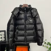 Cheap Prada Down Feather Coat Long Sleeved For Men #1378790 Replica Wholesale [$170.00 USD] [ITEM#1378790] on Replica Prada Down Feather Coat