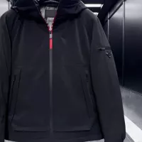 Cheap Prada Down Feather Coat Long Sleeved For Men #1378792 Replica Wholesale [$202.00 USD] [ITEM#1378792] on Replica Prada Down Feather Coat