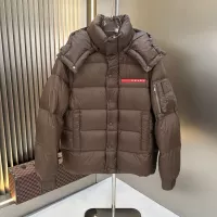 Cheap Prada Down Feather Coat Long Sleeved For Men #1378800 Replica Wholesale [$238.02 USD] [ITEM#1378800] on Replica Prada Down Feather Coat