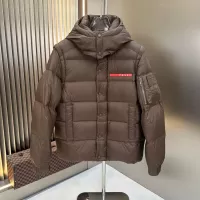 Cheap Prada Down Feather Coat Long Sleeved For Men #1378800 Replica Wholesale [$238.02 USD] [ITEM#1378800] on Replica Prada Down Feather Coat