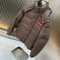 Cheap Prada Down Feather Coat Long Sleeved For Men #1378800 Replica Wholesale [$238.02 USD] [ITEM#1378800] on Replica Prada Down Feather Coat