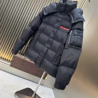 Cheap Prada Down Feather Coat Long Sleeved For Men #1378802 Replica Wholesale [$238.02 USD] [ITEM#1378802] on Replica Prada Down Feather Coat