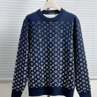Cheap Louis Vuitton LV Sweaters Long Sleeved For Men #1378876 Replica Wholesale [$64.00 USD] [ITEM#1378876] on Replica Louis Vuitton LV Sweaters