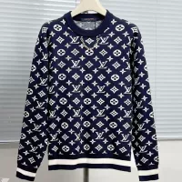 Cheap Louis Vuitton LV Sweaters Long Sleeved For Men #1378877 Replica Wholesale [$64.00 USD] [ITEM#1378877] on Replica Louis Vuitton LV Sweaters