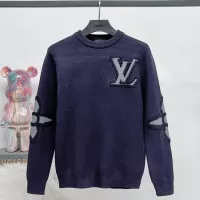 Cheap Louis Vuitton LV Sweaters Long Sleeved For Men #1378880 Replica Wholesale [$72.00 USD] [ITEM#1378880] on Replica Louis Vuitton LV Sweaters