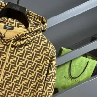 Cheap Fendi Hoodies Long Sleeved For Unisex #1379035 Replica Wholesale [$64.00 USD] [ITEM#1379035] on Replica Fendi Hoodies
