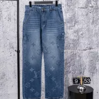Cheap Louis Vuitton LV Jeans For Unisex #1379044 Replica Wholesale [$56.00 USD] [ITEM#1379044] on Replica Louis Vuitton LV Jeans