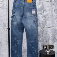 Cheap Louis Vuitton LV Jeans For Unisex #1379044 Replica Wholesale [$56.00 USD] [ITEM#1379044] on Replica Louis Vuitton LV Jeans