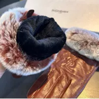 Cheap Yves Saint Laurent Gloves For Women #1379096 Replica Wholesale [$52.00 USD] [ITEM#1379096] on Replica Yves Saint Laurent Gloves