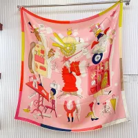 Cheap Hermes Silk Squares #1379391 Replica Wholesale [$82.00 USD] [ITEM#1379391] on Replica Hermes Scarf