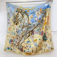 Cheap Hermes Silk Squares #1379401 Replica Wholesale [$82.00 USD] [ITEM#1379401] on Replica Hermes Scarf