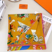 Cheap Hermes Silk Squares #1379404 Replica Wholesale [$82.00 USD] [ITEM#1379404] on Replica Hermes Scarf