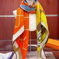 Cheap Hermes Silk Squares #1379407 Replica Wholesale [$82.00 USD] [ITEM#1379407] on Replica Hermes Scarf