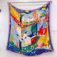 Cheap Hermes Silk Squares #1379420 Replica Wholesale [$85.00 USD] [ITEM#1379420] on Replica Hermes Scarf