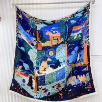 Cheap Hermes Silk Squares #1379421 Replica Wholesale [$85.00 USD] [ITEM#1379421] on Replica Hermes Scarf