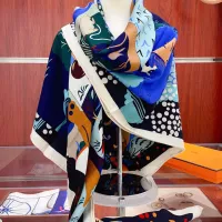 Cheap Hermes Silk Squares #1379421 Replica Wholesale [$85.00 USD] [ITEM#1379421] on Replica Hermes Scarf