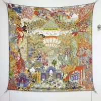 Cheap Hermes Silk Squares #1379457 Replica Wholesale [$85.00 USD] [ITEM#1379457] on Replica Hermes Scarf
