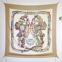 Cheap Hermes Silk Squares #1379459 Replica Wholesale [$85.00 USD] [ITEM#1379459] on Replica Hermes Scarf