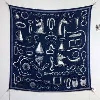 Cheap Hermes Silk Squares #1379473 Replica Wholesale [$85.00 USD] [ITEM#1379473] on Replica Hermes Scarf