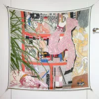Cheap Hermes Silk Squares #1379481 Replica Wholesale [$85.00 USD] [ITEM#1379481] on Replica Hermes Scarf