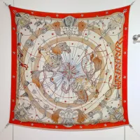 Cheap Hermes Silk Squares #1379490 Replica Wholesale [$85.00 USD] [ITEM#1379490] on Replica Hermes Scarf