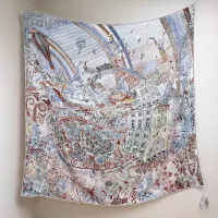 Cheap Hermes Silk Squares #1379498 Replica Wholesale [$85.00 USD] [ITEM#1379498] on Replica Hermes Scarf