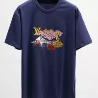 Cheap Louis Vuitton LV T-Shirts Short Sleeved For Unisex #1379598 Replica Wholesale [$56.00 USD] [ITEM#1379598] on Replica Louis Vuitton LV T-Shirts