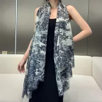 Cheap Christian Dior Scarf #1379606 Replica Wholesale [$64.00 USD] [ITEM#1379606] on Replica Christian Dior Scarf