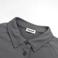 Cheap MIU MIU Hoodies Long Sleeved For Unisex #1379801 Replica Wholesale [$92.00 USD] [ITEM#1379801] on Replica MIU MIU Hoodies