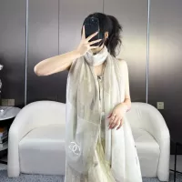 Cheap Chanel Scarves #1379848 Replica Wholesale [$72.00 USD] [ITEM#1379848] on Replica Chanel Scarves