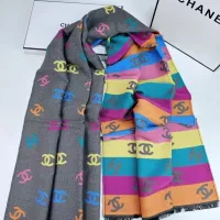 Cheap Chanel Scarves #1379851 Replica Wholesale [$76.00 USD] [ITEM#1379851] on Replica Chanel Scarves
