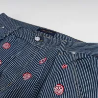 Cheap Louis Vuitton LV Jeans For Unisex #1379949 Replica Wholesale [$92.00 USD] [ITEM#1379949] on Replica Louis Vuitton LV Jeans