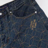 Cheap Louis Vuitton LV Jeans For Unisex #1379960 Replica Wholesale [$96.00 USD] [ITEM#1379960] on Replica Louis Vuitton LV Jeans