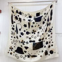 Cheap Chanel Silk Squares #1380150 Replica Wholesale [$85.00 USD] [ITEM#1380150] on Replica Chanel Scarves