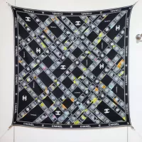 Cheap Chanel Silk Squares #1380155 Replica Wholesale [$85.00 USD] [ITEM#1380155] on Replica Chanel Scarves