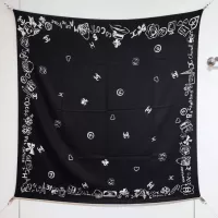 Cheap Chanel Silk Squares #1380159 Replica Wholesale [$85.00 USD] [ITEM#1380159] on Replica Chanel Scarves