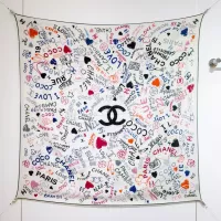 Cheap Chanel Silk Squares #1380165 Replica Wholesale [$85.00 USD] [ITEM#1380165] on Replica Chanel Scarves