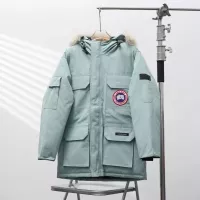 Cheap Canada Goose Down Feather Coat Long Sleeved For Unisex #1380278 Replica Wholesale [$160.00 USD] [ITEM#1380278] on Replica Canada Goose Down Feather Coat