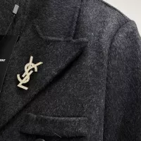 Cheap Yves Saint Laurent YSL Coat Long Sleeved For Women #1380291 Replica Wholesale [$162.00 USD] [ITEM#1380291] on Replica Yves Saint Laurent YSL Jackets