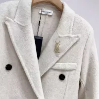 Cheap Yves Saint Laurent YSL Coat Long Sleeved For Women #1380293 Replica Wholesale [$162.00 USD] [ITEM#1380293] on Replica Yves Saint Laurent YSL Jackets