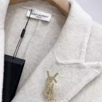Cheap Yves Saint Laurent YSL Coat Long Sleeved For Women #1380293 Replica Wholesale [$162.00 USD] [ITEM#1380293] on Replica Yves Saint Laurent YSL Jackets