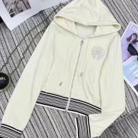 Cheap Chrome Hearts Tracksuits Long Sleeved For Women #1380303 Replica Wholesale [$135.00 USD] [ITEM#1380303] on Replica Chrome Hearts Tracksuits