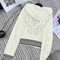 Cheap Chrome Hearts Tracksuits Long Sleeved For Women #1380303 Replica Wholesale [$135.00 USD] [ITEM#1380303] on Replica Chrome Hearts Tracksuits