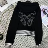 Cheap Chrome Hearts Tracksuits Long Sleeved For Women #1380305 Replica Wholesale [$135.00 USD] [ITEM#1380305] on Replica Chrome Hearts Tracksuits