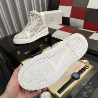 Cheap Versace High Tops Shoes For Men #1380515 Replica Wholesale [$88.00 USD] [ITEM#1380515] on Replica Versace High Tops Shoes