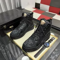 Cheap Versace High Tops Shoes For Men #1380516 Replica Wholesale [$88.00 USD] [ITEM#1380516] on Replica Versace High Tops Shoes